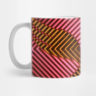 Freedom eagle - 3d neon design Mug